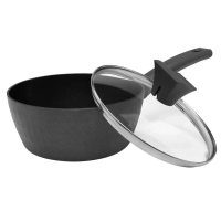 Ковш сотейник кухонный с крышкой Kontur-18SP индукция 1,7 л