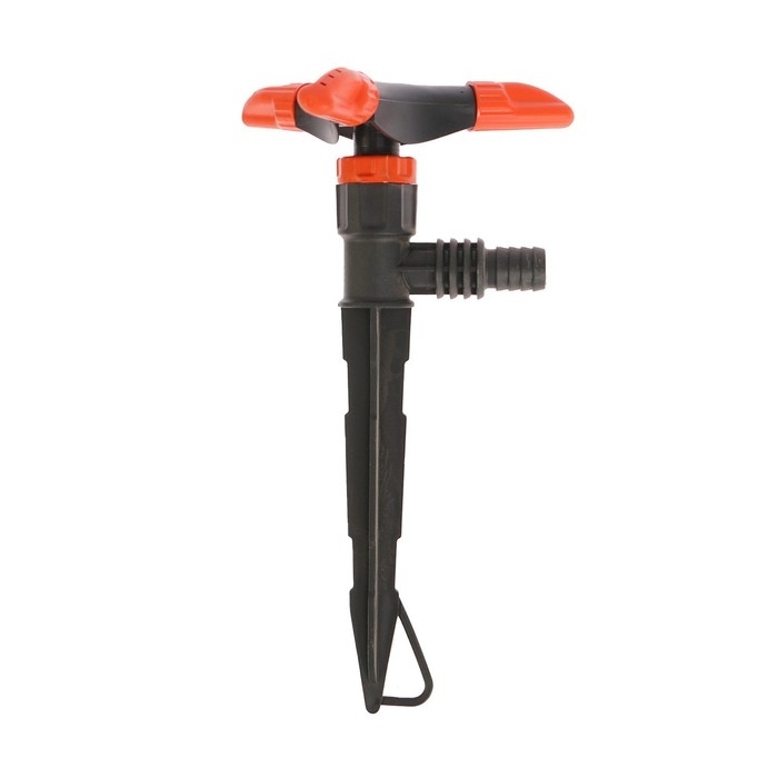 Распылитель 3-лепестковый, штуцер под шланги 1/2"-3/4", пика, пластик, &laquo;Жук&raquo;