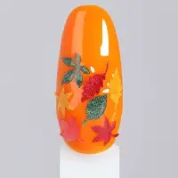 Фигурки для декора &laquo;Листья&raquo;, объёмные, разноцветные