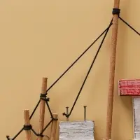 Вешалка "Корабль" дерево 30х5х25 см