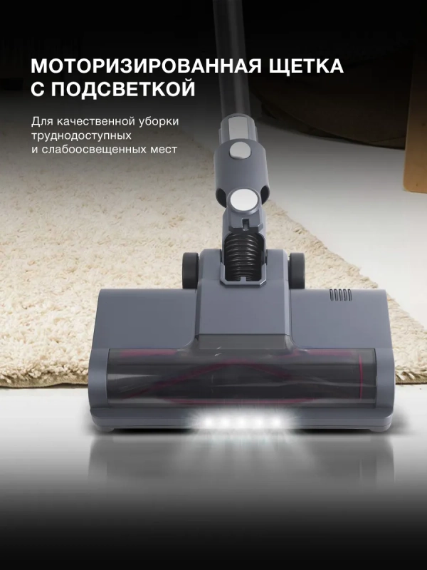 Пылесос ручной HYV-S7570 700мл 380Вт темно-синий