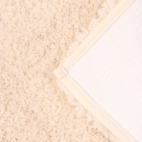 Коврик для дома Доляна, 60&times;40 см серо-бежевый, полиэстер