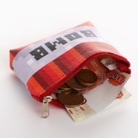 Кошелёк детский для мальчика &laquo;Пиксельный мир&raquo;, МИКС