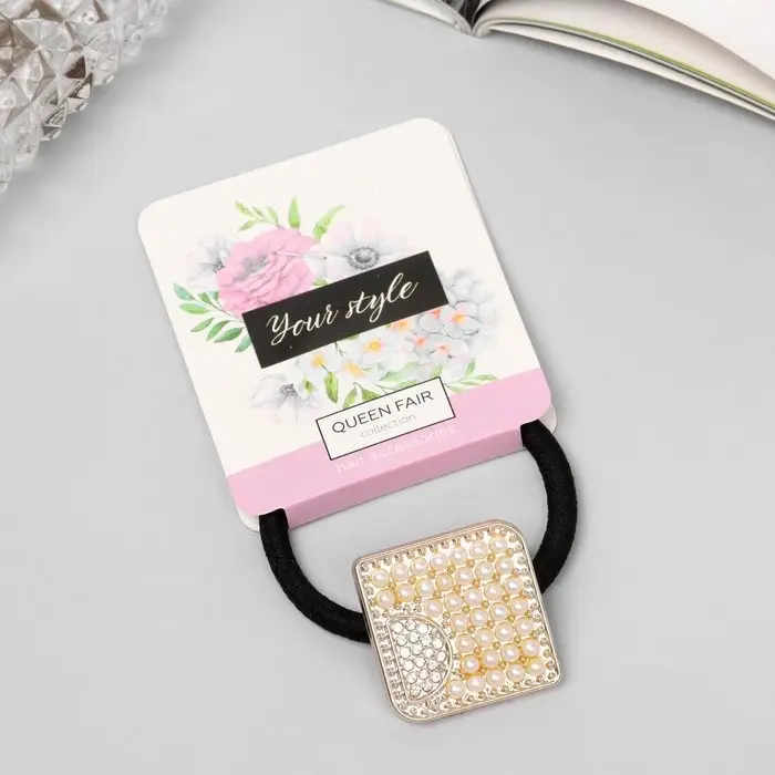 Резинка для волос "Мариба" кубик, 5 см