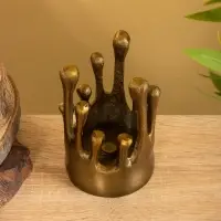 Подсвечник &laquo;Огар&raquo;, 9&times;9&times;13.5 см, алюминий