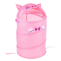 Корзина для хранения игрушек &laquo;Котенок&raquo; с ручками и крышкой, 55 х 33 х 33 см