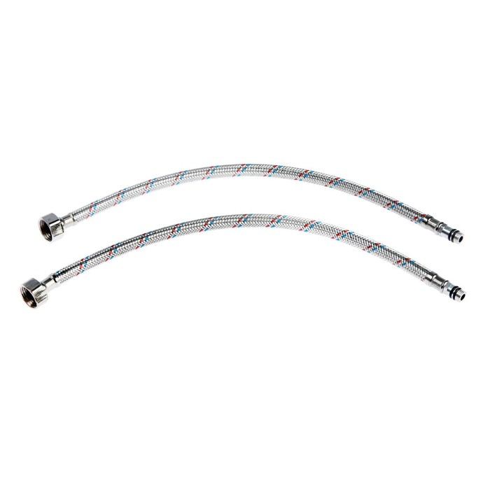 Смеситель для кухни ZEIN Z2113, однорычажный, гибкий излив, картридж 40 мм, красный/хром