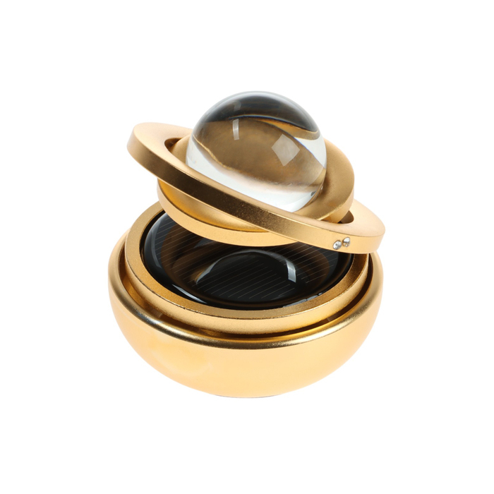 Аксессуар на панель, гравитационные кольца, вращается от солнца, золото