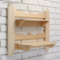 Полка резная, 54&times;48&times;14 см