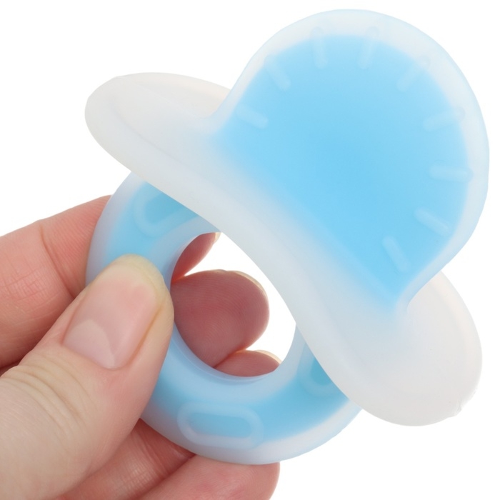 Прорезыватель силиконовый &laquo;Пустышка&raquo;, цвет МИКС, Крошка Я