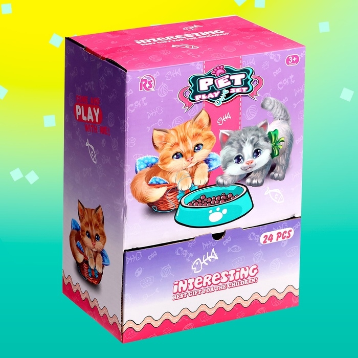 Игрушка-сюрприз в шаре &laquo;Котята&raquo;, МИКС