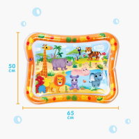 Акваковрик надувной развивающий водный коврик &laquo;Африка&raquo;, 65x50 см, Крошка Я
