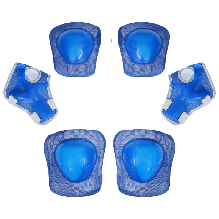 Защита роликовая ONLYTOP, р. универсальный, цвет синий