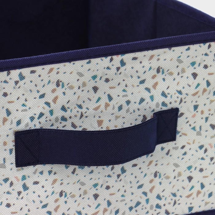 Короб для хранения Доляна &laquo;Мармелад&raquo;, 29&times;29&times;18 см, цвет белый