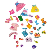 Магнитная книжка-игрушка &laquo;Одень куколку&raquo;, 8 стр.