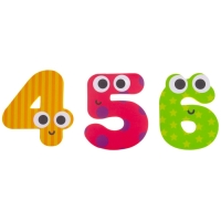 Набор стикеров EVA для ванны &laquo;Цифры&raquo;, Крошка Я