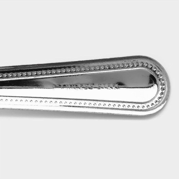 Ложки десертные из нержавеющей стали &laquo;Ванесса&raquo;, длина 17,5 см, 12 шт