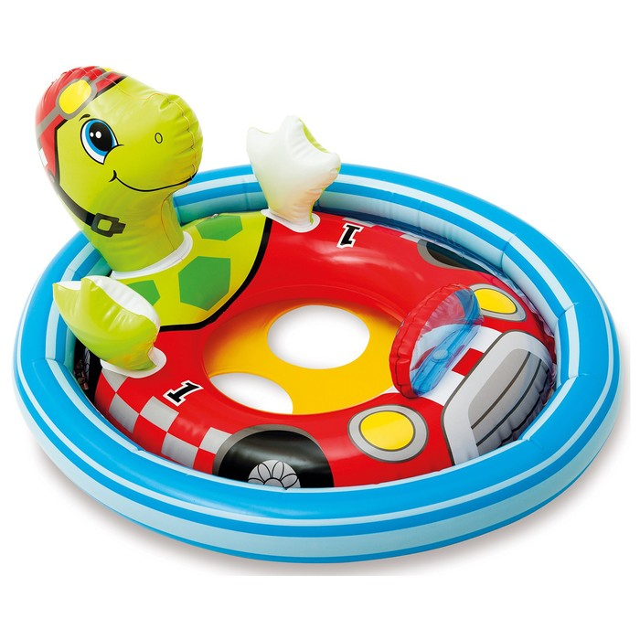 Круг для плавания &laquo;Зверюшки&raquo;, с сиденьем, от 3-4 лет, цвет МИКС, 59570NP INTEX