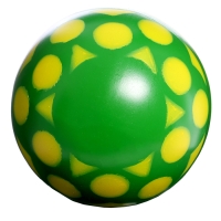 Мяч резиновый, диаметр &mdash; 100 мм.