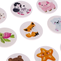 Лото с деревянными фишками &laquo;Кто где живёт?&raquo; Baby Toys