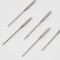 Иглы для бытовых швейных машин, универсальные, №80/12, 5 шт, NU