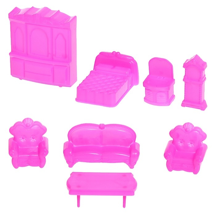 Кукольный домик &laquo;Яркая мечта&raquo;, с аксессуарами