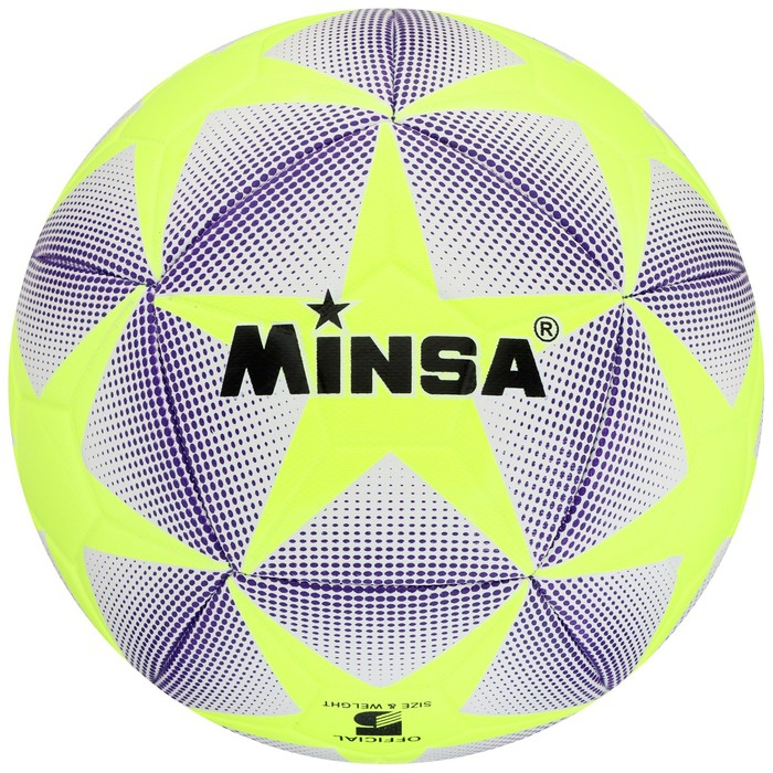 Футбольный мяч MINSA, машинная сшивка, 12 панелей, р. 5, TPE Футбольный мяч MINSA, машинная сшивка, 12 панелей, р. 5, TPE