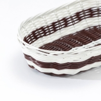 Корзинка для подачи Доляна &laquo;Овал. Шоко&raquo;, 26&times;14&times;6 см