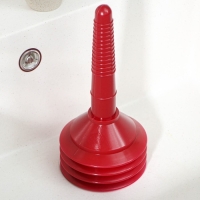 Вантуз, d=12,5 см, h=25 см, цвет МИКС