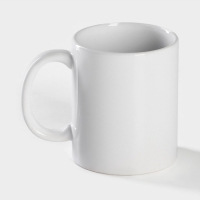 Кружка - хамелеон керамическая Доляна &laquo;Лампочка&raquo;, 350 мл, цвет белый