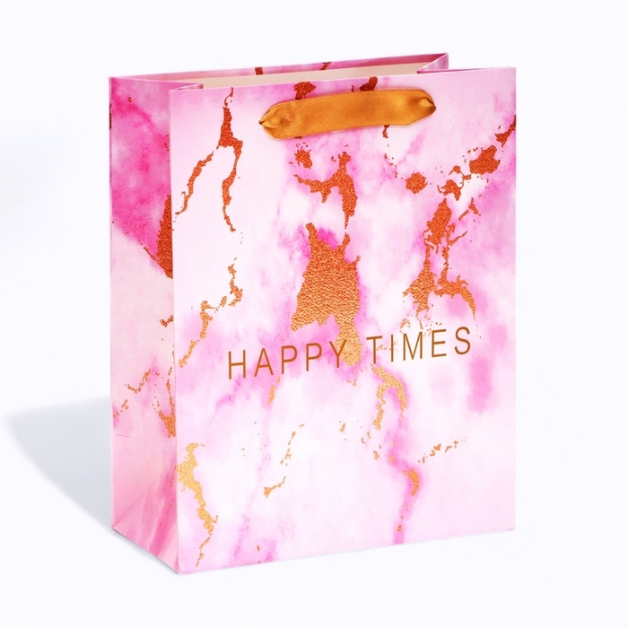 Пакет ламинированный &laquo;Мрамор&raquo;,MS  18 &times; 23 &times; 10 см