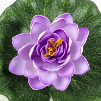 Декор &laquo;Кувшинка плавающая&raquo;, d=17 см, МИКС