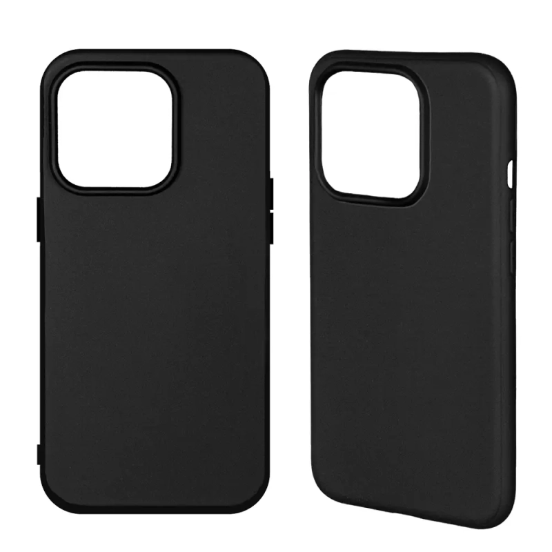 Чехол iPh 13 Pro TPU матовый черный