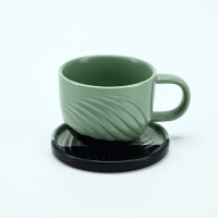 Чайная пара Dolce Ceramo. &laquo;Альпы&raquo;, 2 предмета: кружка 200 мл, блюдце d=10 см