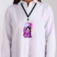 Чехол для бейджа &laquo;Аниме&raquo;, 6,9 х 11 см