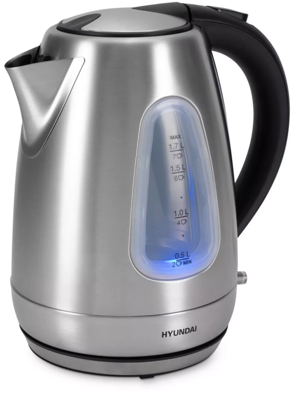 Чайник HYK-S7407 1,7л 2200Вт серебристый (металл)