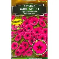 Семена цветов Петуния Хэнг аут F1 бургунди вейн каскадная  (драже) С. Floranova , Ц/П,4 шт.