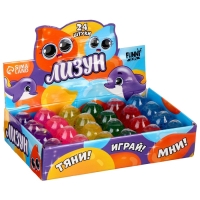 Лизун - слайм &laquo;Мордочка&raquo;, цвета МИКС