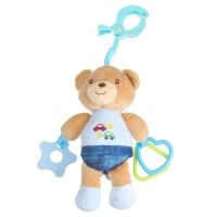 Подвеска мягкая &laquo;Мишка&raquo;, погремушка, прорезыватель, на кроватку, коляску, Mum&Baby