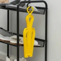 Держатель для голенищ обуви складной, 33(50,5)&times;7,5 см, цвет МИКС