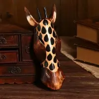 Маска дерево "Жираф" 30х11х4,5 см