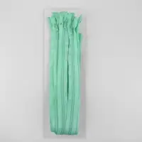 Молния &laquo;Спираль&raquo;, №5, разъёмная, замок автомат, 70 см, светло-зелёная