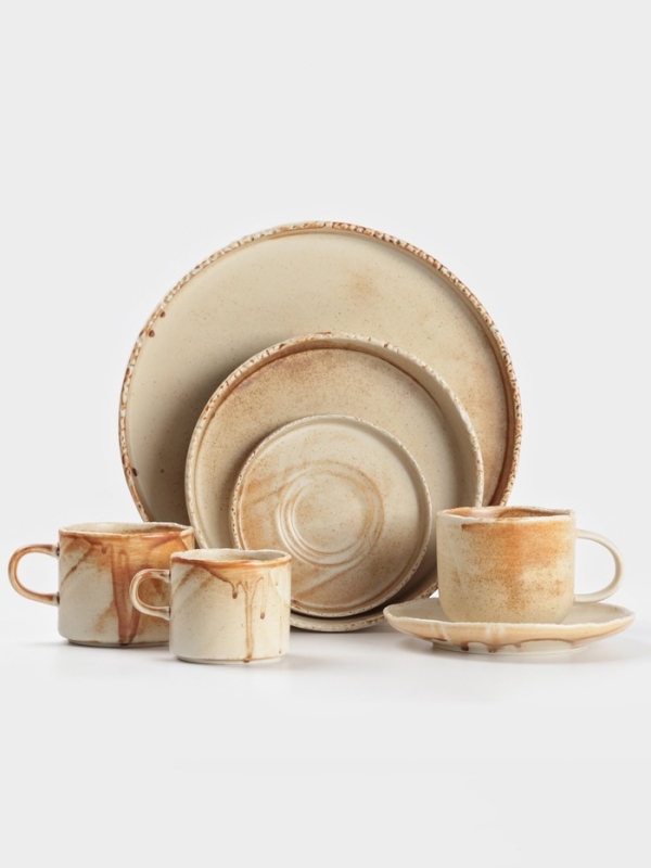 Тарелка Magistro "Organic brown" 21,2х2,4 см