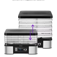 Сушилка для овощей и фруктов КТ-1957 - 450 Вт