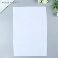 Фетр жесткий 1 мм 20&times;30 см белый