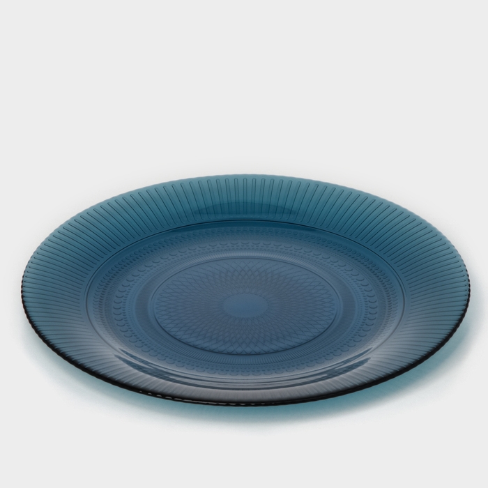 Тарелка стеклянная обеденная &laquo;Луиз&raquo;, d=25 см