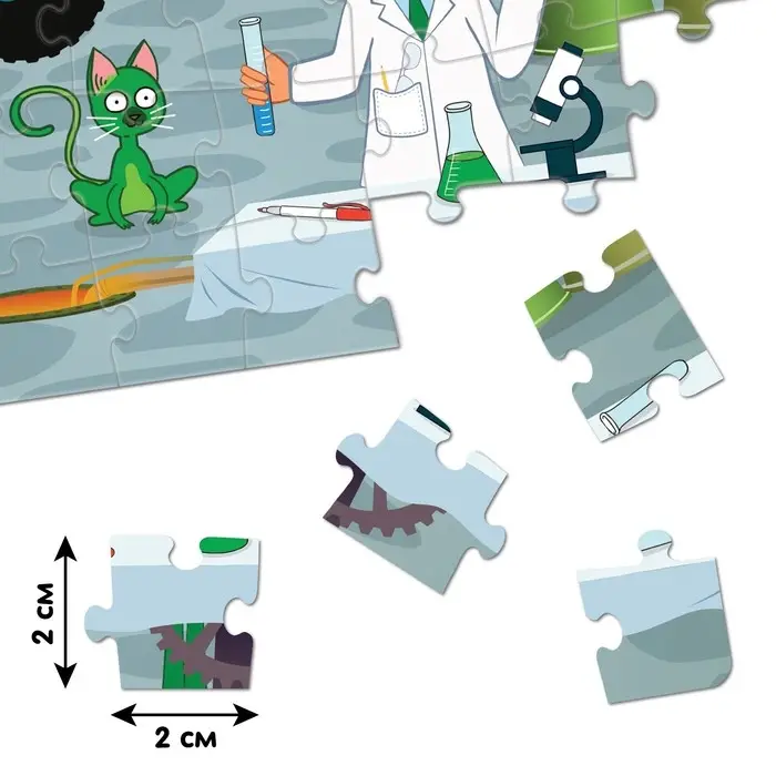 Пазл &laquo;Синий трактор: Лаборатория&raquo;, 54 элемента