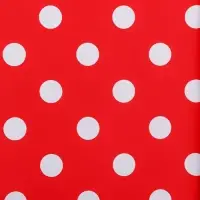 Пленка двухсторонняя &laquo;Горох крупный&raquo;, 58&times;58 см, красный