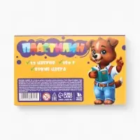 Пластилин 12 цветов, 180 г ArtFox STUDY