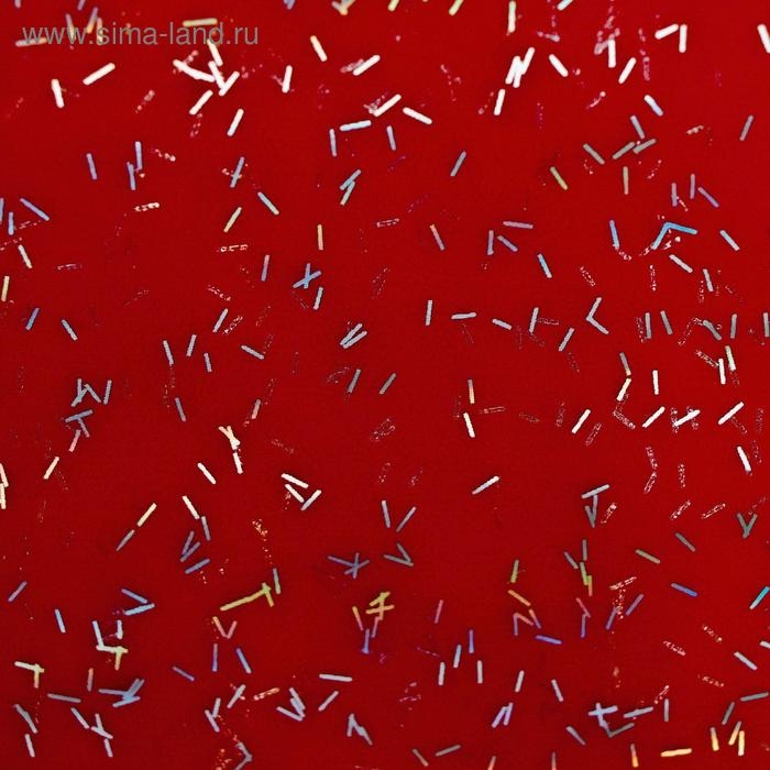 Пленка для цветов "Звездная ночь", 58 см х 5 м винный